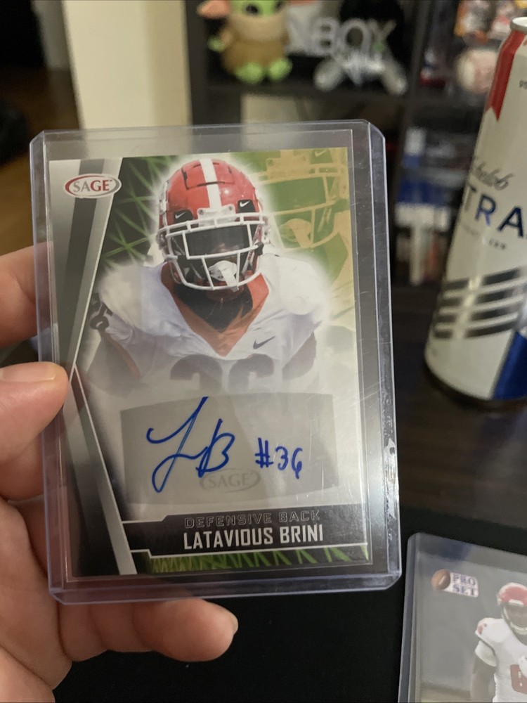 2022 SAGE Low Series - Autographs Latavious Brini #A-LB Black (AU, RC)