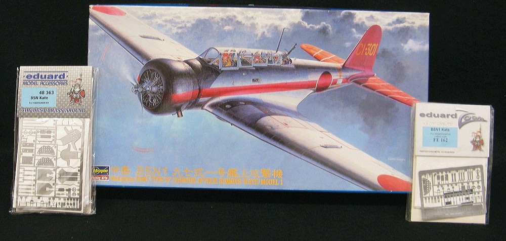 1/48 Hasegawa Models NAKAJIMA B5N1 TYPE 97 MODEL 1 