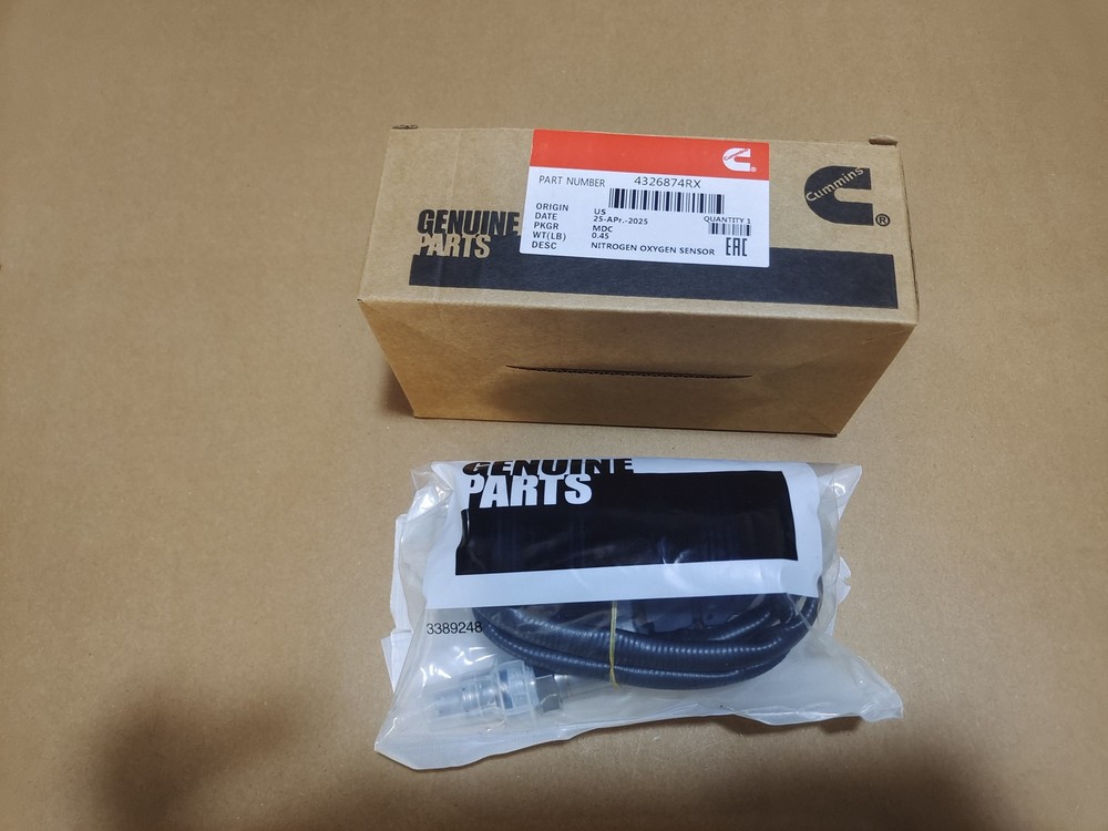 NEW SENSOR,NITROGEN OXIDE 4326874 SUPERCED P/N 4326874RX 11.0L 15.0L OEM