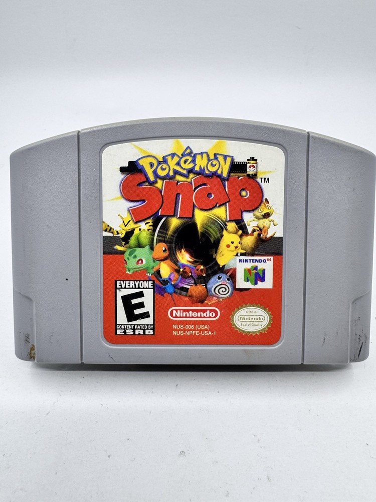 Pokémon Snap (Nintendo 64) [Cartridge Only] Tested Working! Authentic!