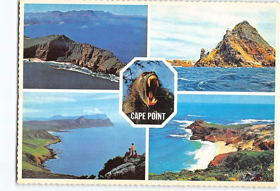 Postcard Scenes & Views Cape Point South Africa
