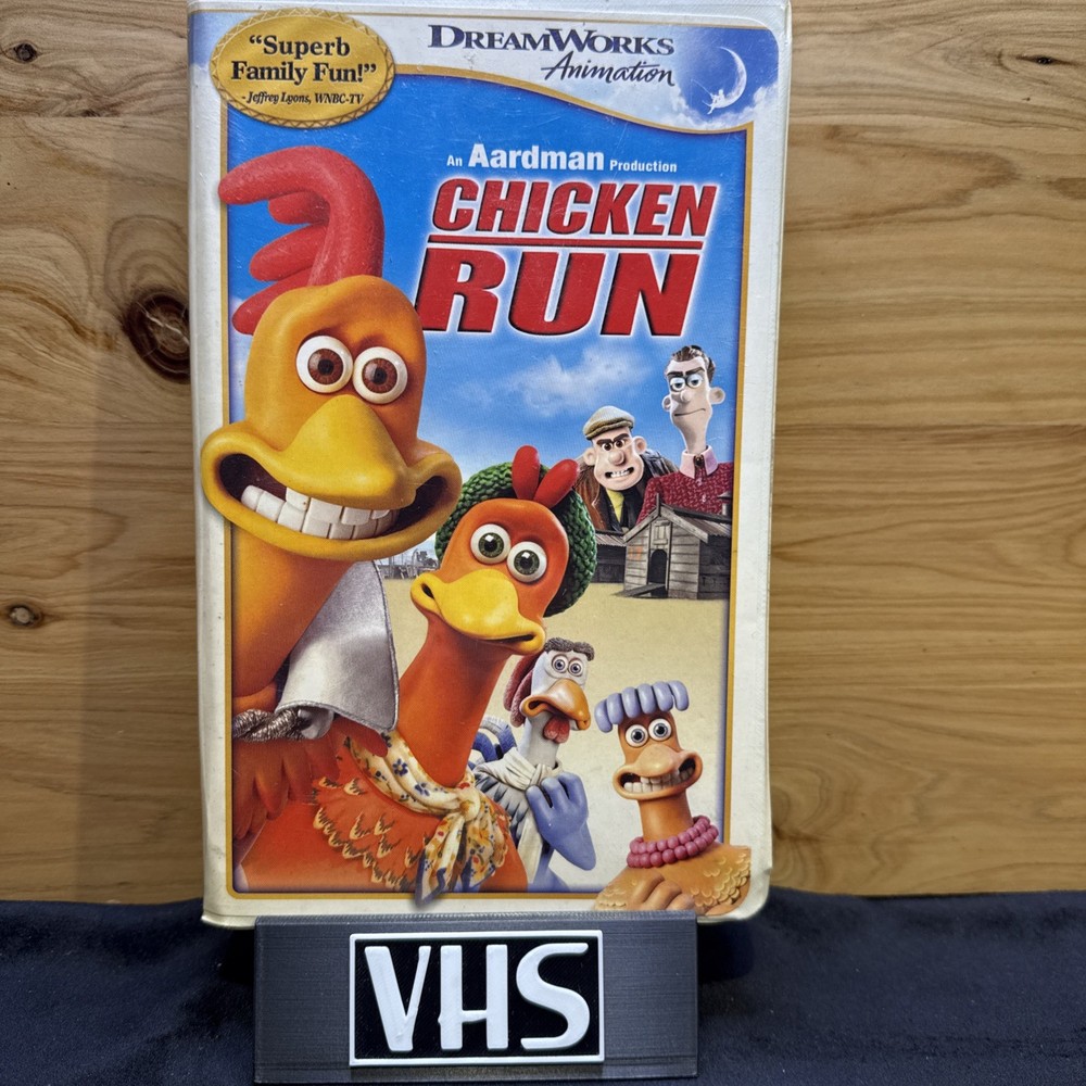 Chicken Run (VHS, 2000) * Buy 2 Get 1 Free - Bundle Shipping Discount