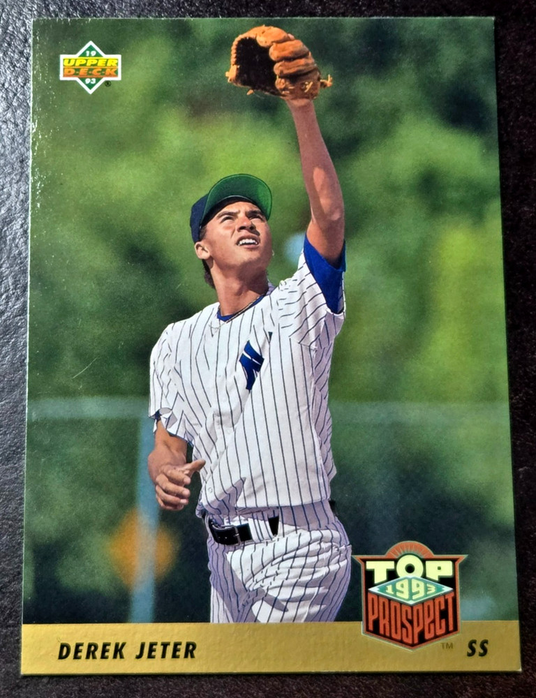 1993 Upper Deck #449 Derek Jeter Rookie Rc Top Prospect New York Yankees Hof