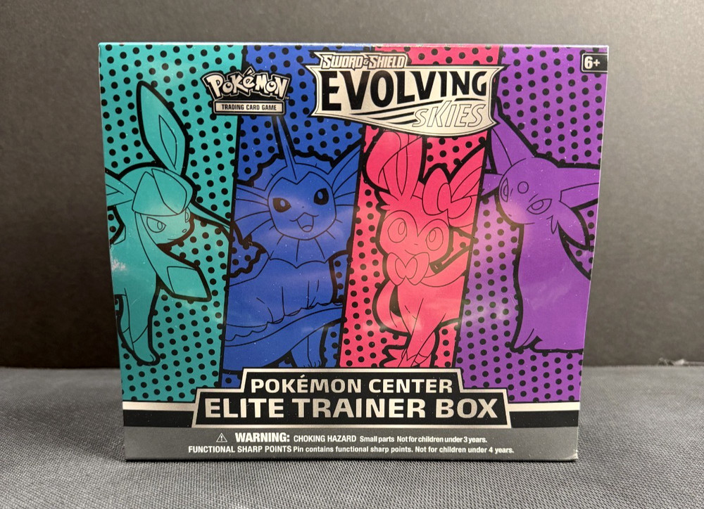 2021 Pokemon Center SWSH Evolving Skies Elite Trainer Box - Factory SealedRCH IS ACCEPTING CONSIGNMENTS! UP TO 95% PAYOUTS!