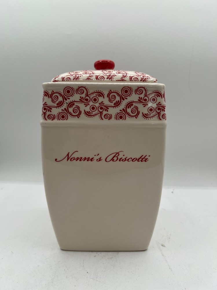 Nonni's Biscotti cookie jar