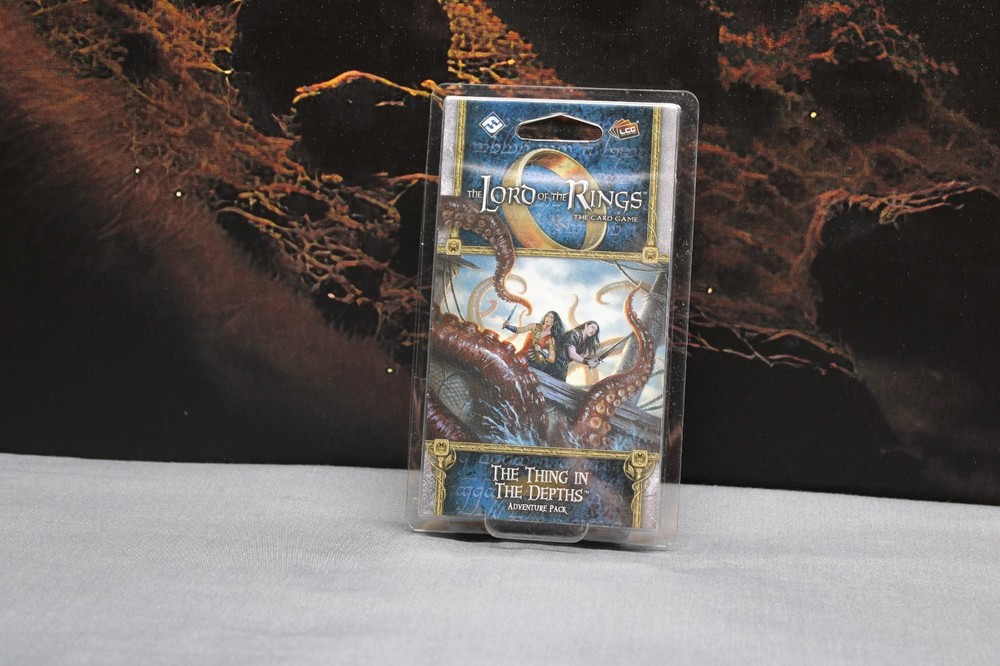 The Lord of the Rings LCG The Thing in the Depths Adventure Pack Card Game (F1)