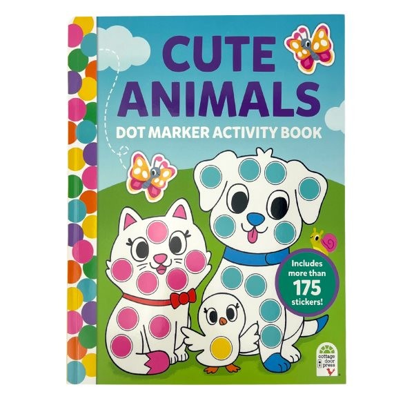 Dot Marker Activity Book Cute Animals, Paperback by Beranek, Carlo (ILT); Cot...