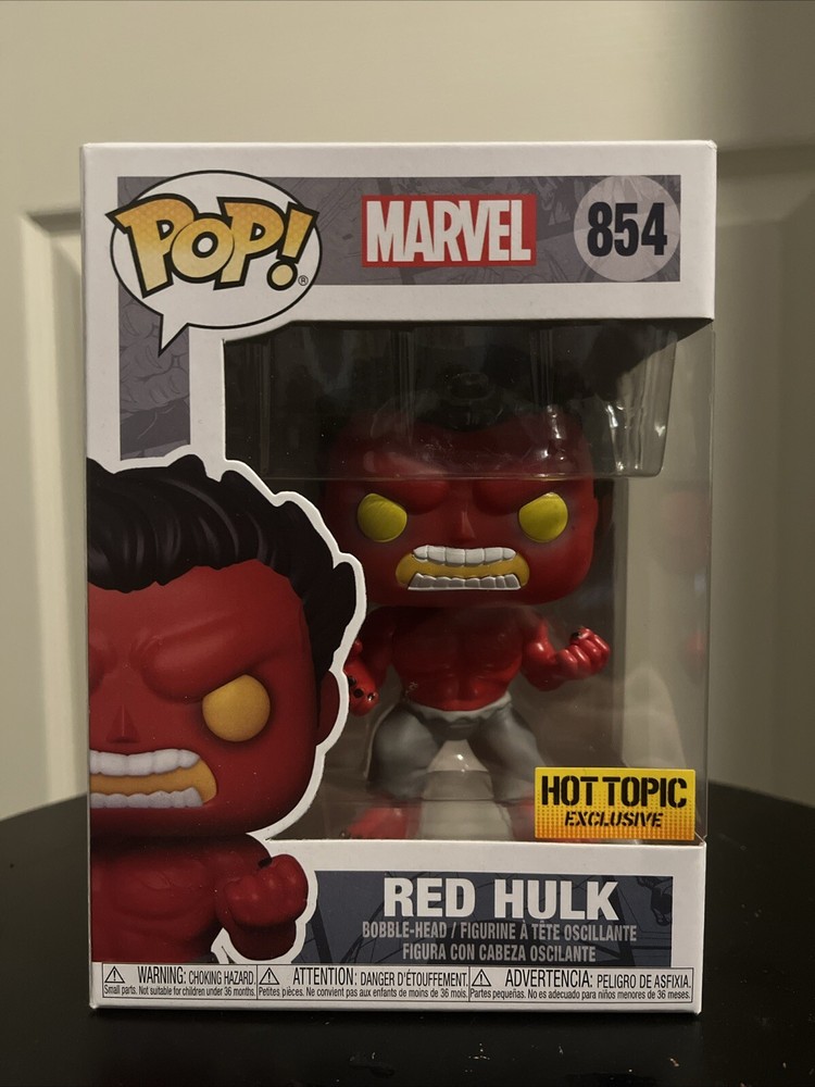 Funko Pop! Vinyl: Marvel - Red Hulk (Red) - Hot Topic (Exclusive) #854