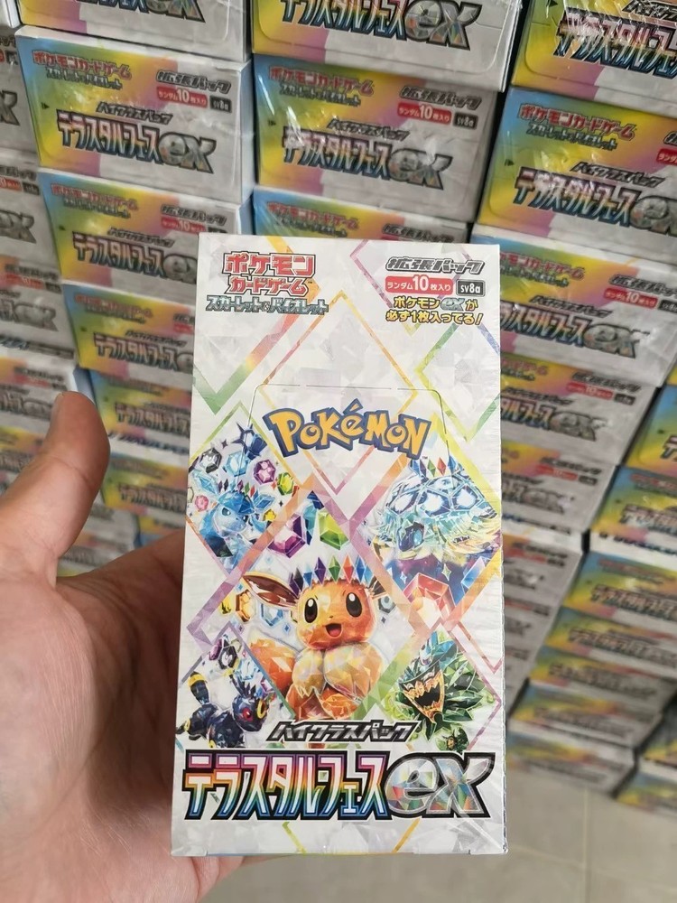 Sealed Japanese Terastal Festival ex sv8a Booster Box Pokemon Cards in stock//