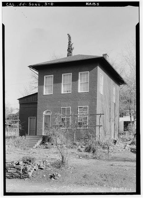 Photo:Sonora California Dorsey House 1930s HABS Historic House
