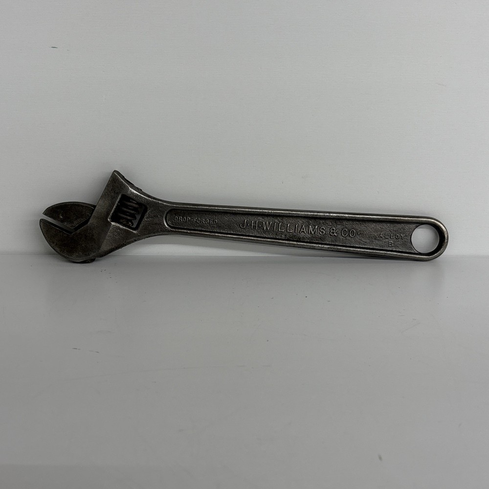 Vintage JH Williams Superjustable Adjustable Wrench 10 Inch USA