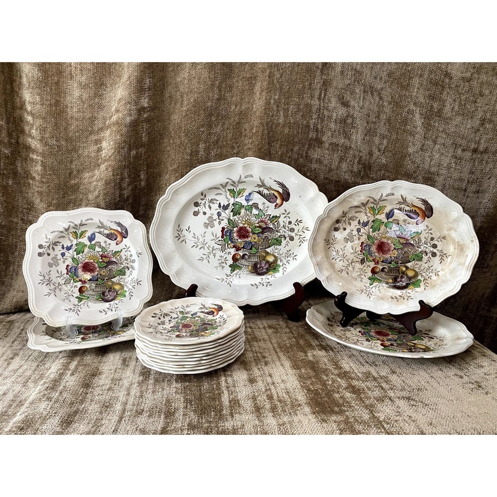 1950s Royal Doulton Hampshire D-6141 Dinnerware Plate Set Free Shipping