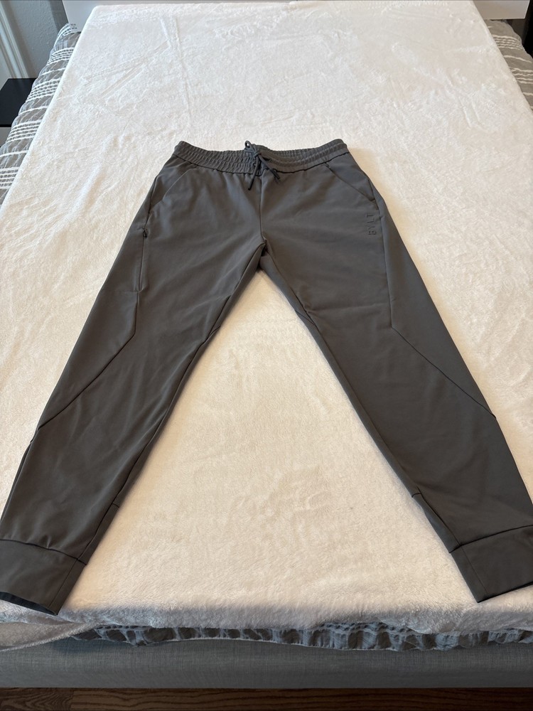 BYLT Premium Basics Active Jogger Light Gray Men’s LARGE Athletic Pants
