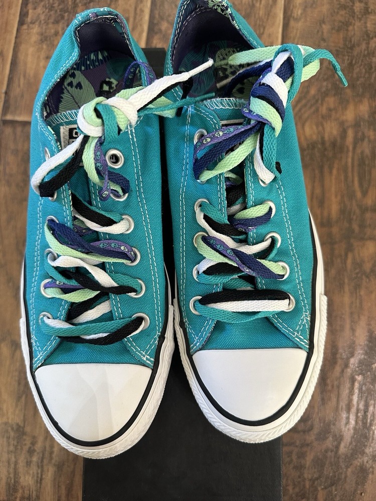 CONVERSE CT All Star Mediterranean Athletic Shoes Canvas Sneakers Multi Laces 8