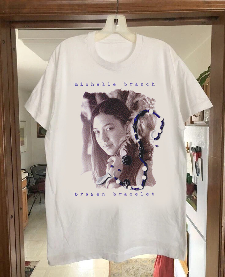 Vintage Michelle Branch Broken Bracelet T-shirt  S to 5XL BA191 FREE SHIPPING