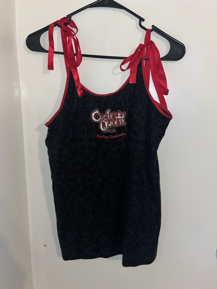 Harley Davidson Cycle Queen Women’s Tank Top Size L