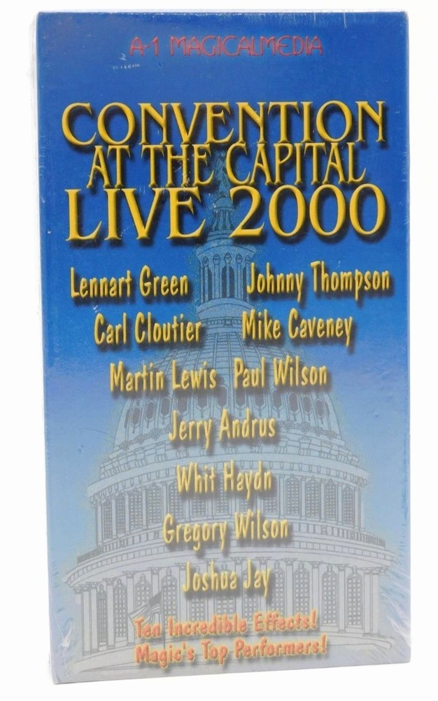 Convention at the Capital Live 2000 A-1 MagicalMedia  (VHS)