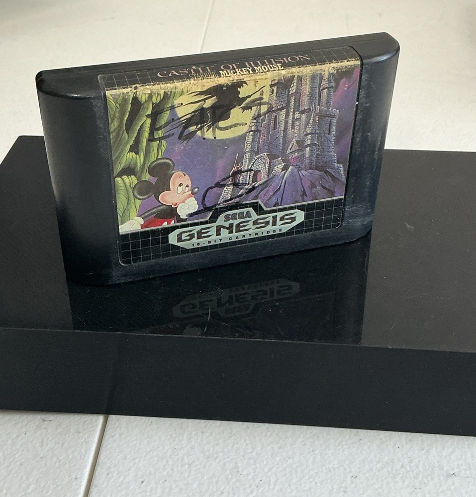 Castle of Illusion Starring Mickey Mouse (Sega Genesis, 1990) Cartridge, Tested