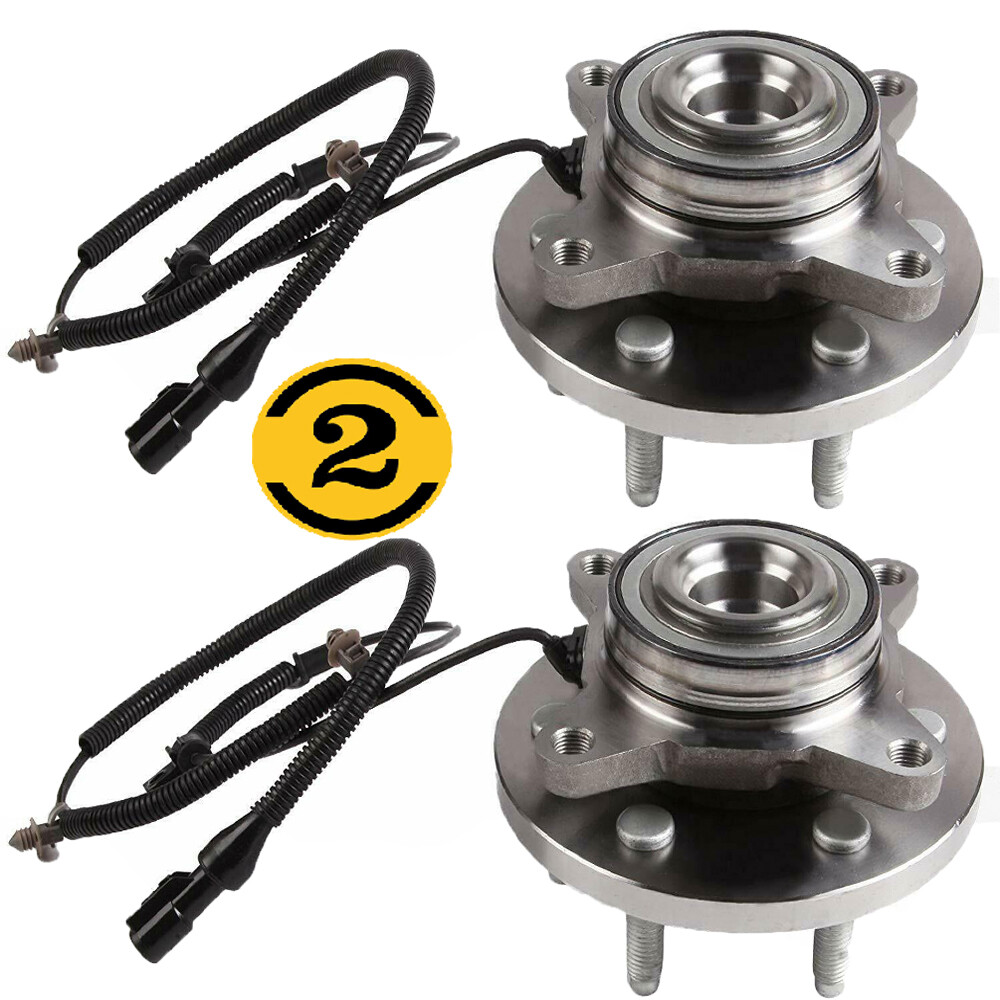 Front Wheel Bearing Hub Pair for 07-10 Ford Expedition Lincoln Navigator H11 IN