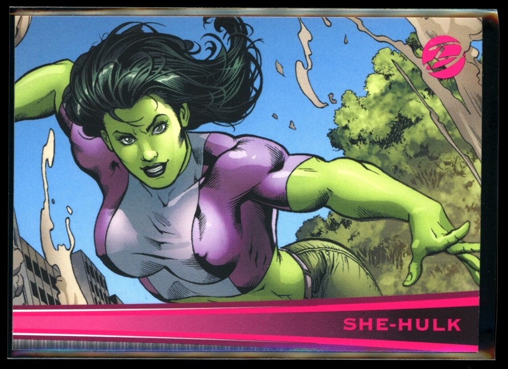 SHE-HULK 2011 Rittenhouse Marvel Dangerous Divas #18 *Quantity*