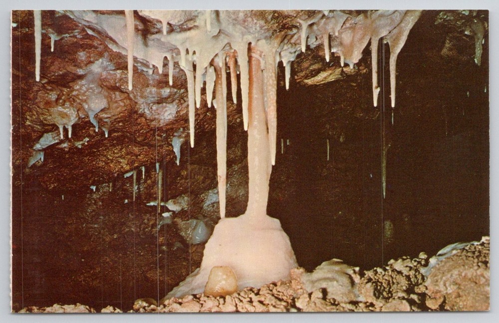 Vintage Rushmore Cave Black Hills South Dakota Postcard 1969 Dexter Press