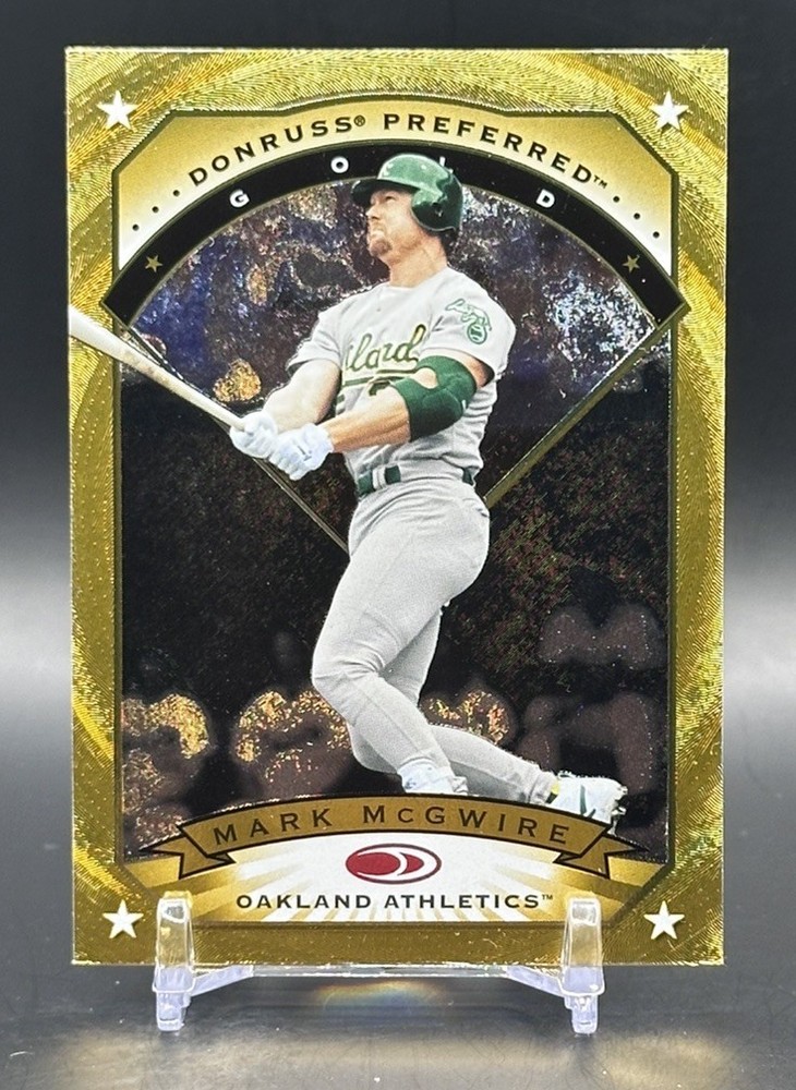 1997 Donruss Preferred Gold Mark McGwire #50 Athletics