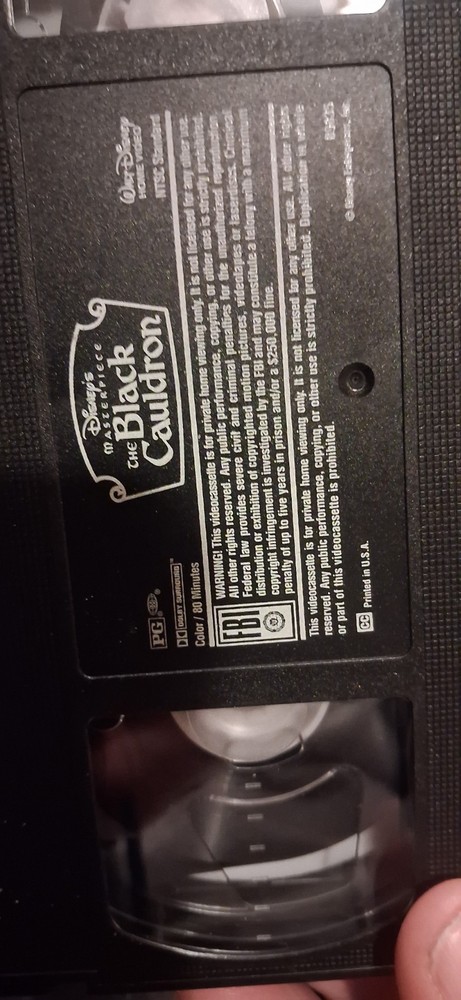 The Black Cauldron (VHS, 2000, Gold Collection Edition)