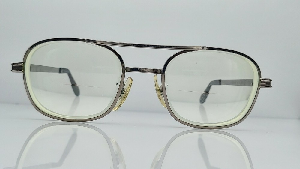 Vintage Aden Gunmetal Pilot Sunglasses Frames Only Made in USA