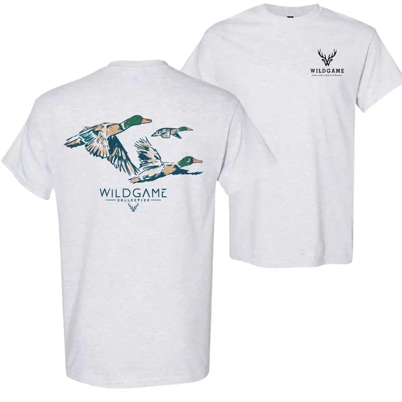 Outdoor Duck Hunting Shirt – Vintage Wildlife Graphic Tee, Nature Lover T-Shirt
