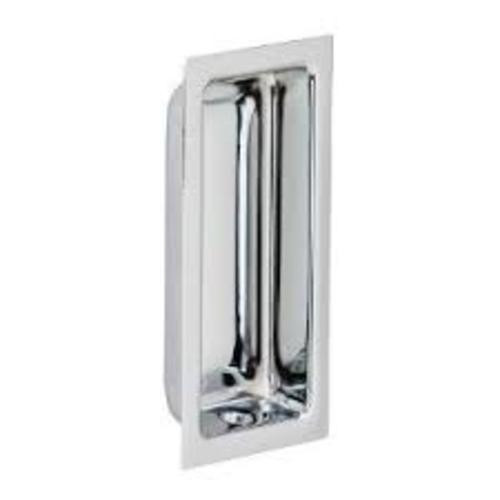 Ives 227B Wrought Brass Rectangle Flush Pull 3 5/8