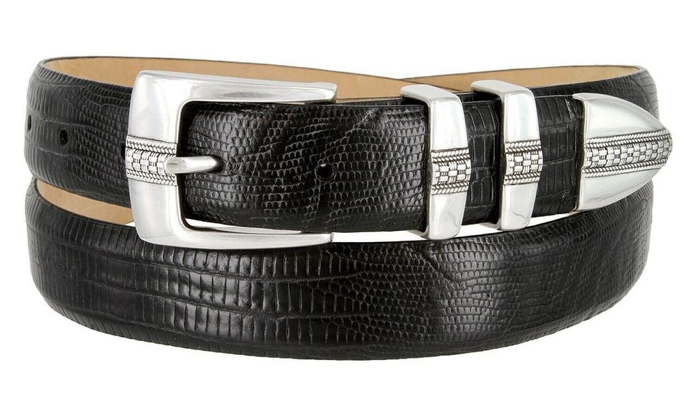 Brandon Italian Calfskin Genuine Leather Designer Golf Dress Belt 1-1/8