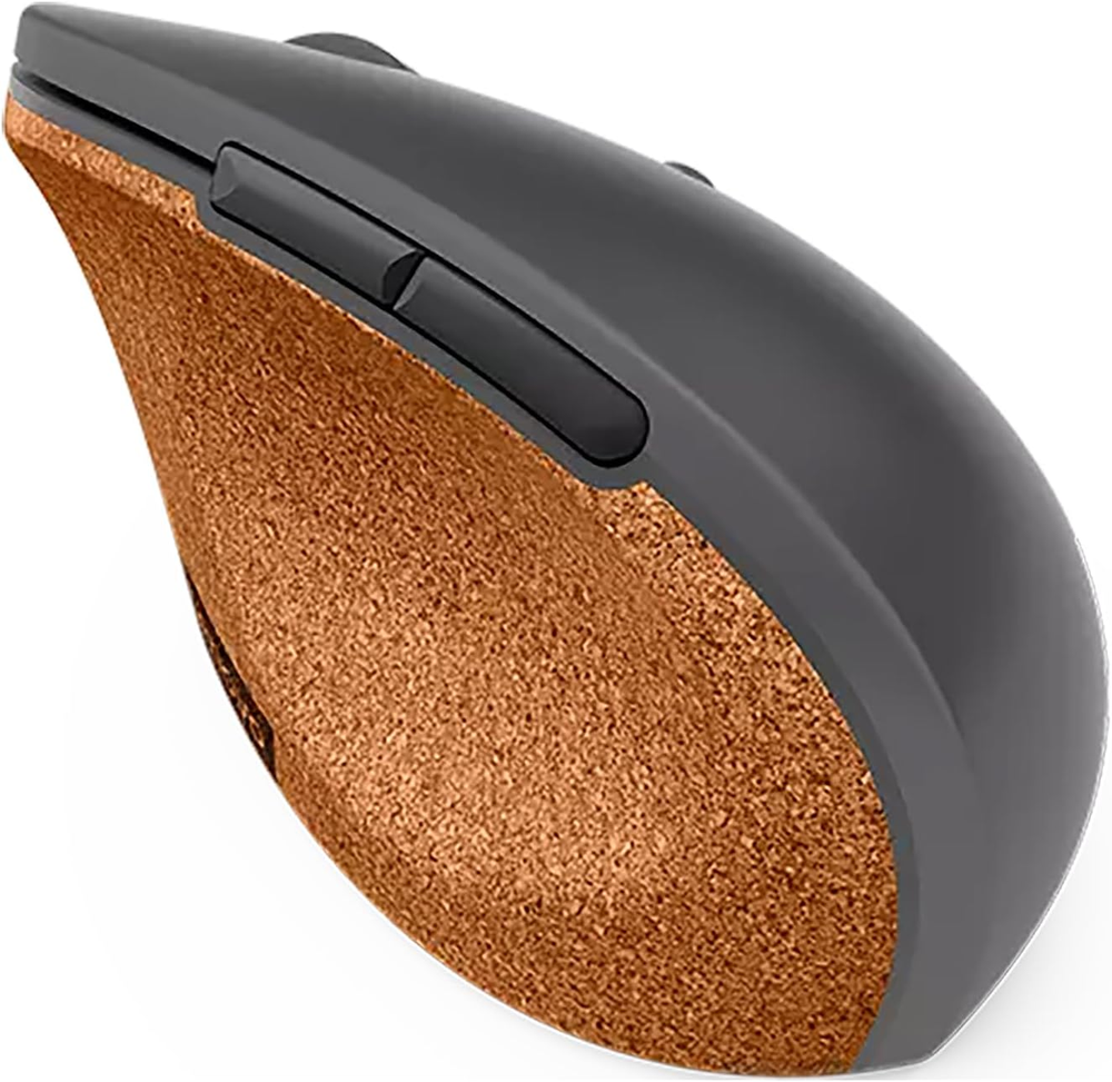 Eco-Friendly Ergonomic Wireless Vertical Mouse with 45-Degree Grip and Ri