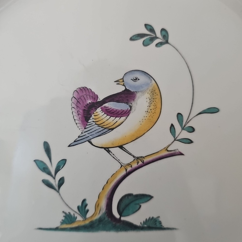Spode Queen's Bird Dinner Plate- Cream Body- 10.25 In. - 5 Avail. (ER)