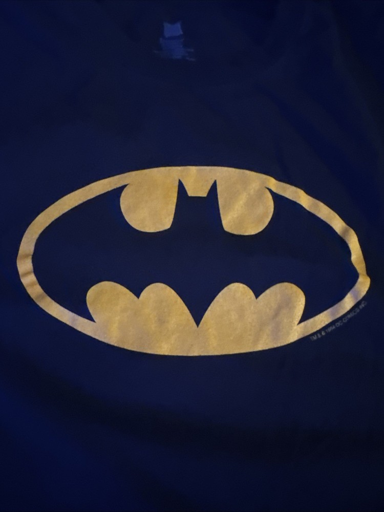 Batman Vintage 1989 Graphitti Designs Shirt  XL  Rare Michael Keaton DC Comics