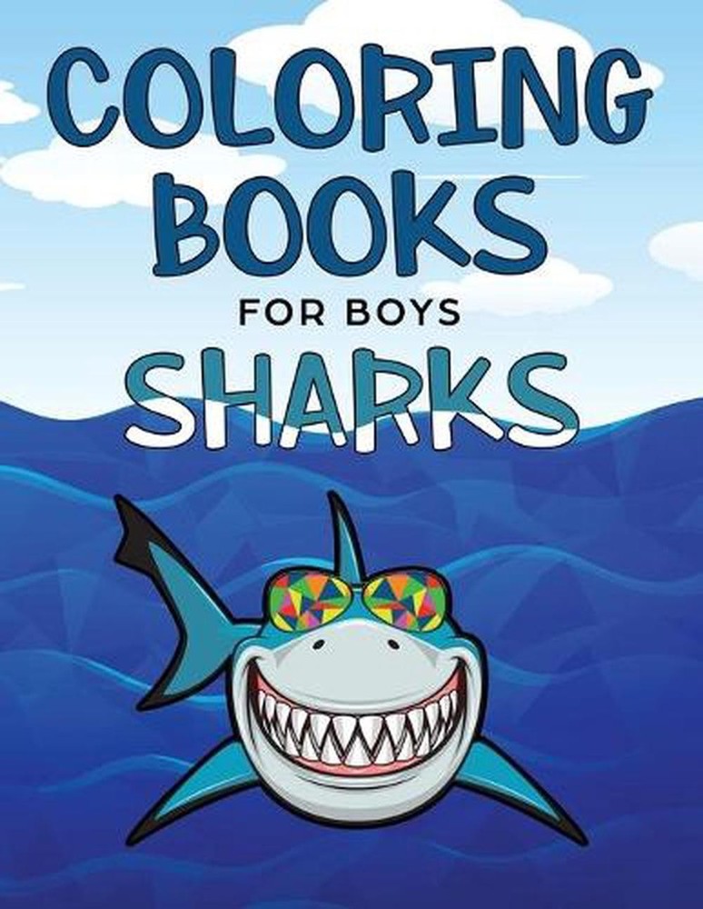 Shark Coloring Book: Sharks by Harper Hall (English) Paperback Book