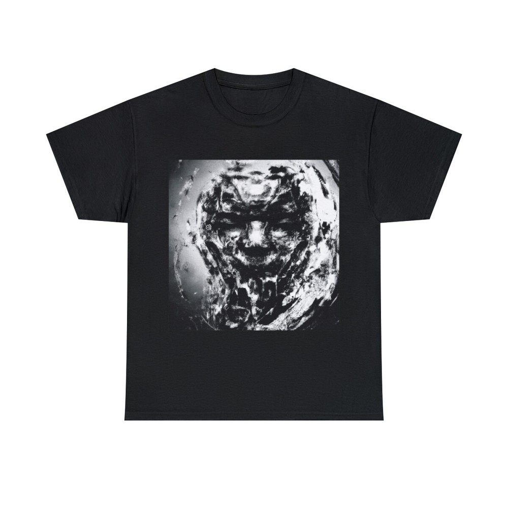 Dark Fantasy Art T Shirt Horror Goth Metal Band Tee Tour Halloween Horror Scary