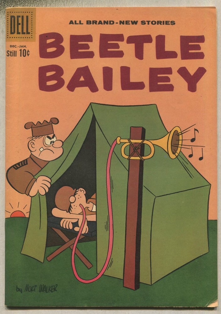 Beetle Bailey #30 (1961) 'Last Aid' Mort Walker VG+ [Dell] SA