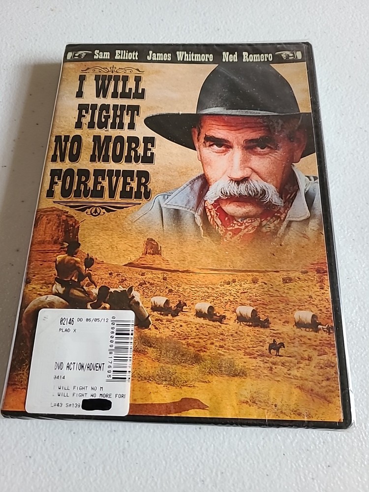 I Will Fight No More Forever (DVD, 1975) Brand New Sealed****