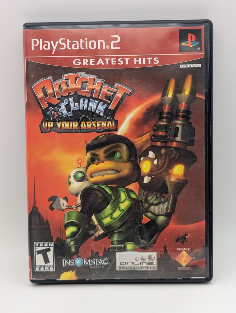 Ratchet & Clank: Up Your Arsenal Greatest Hits (Sony PlayStation 2, PS2, 2005)