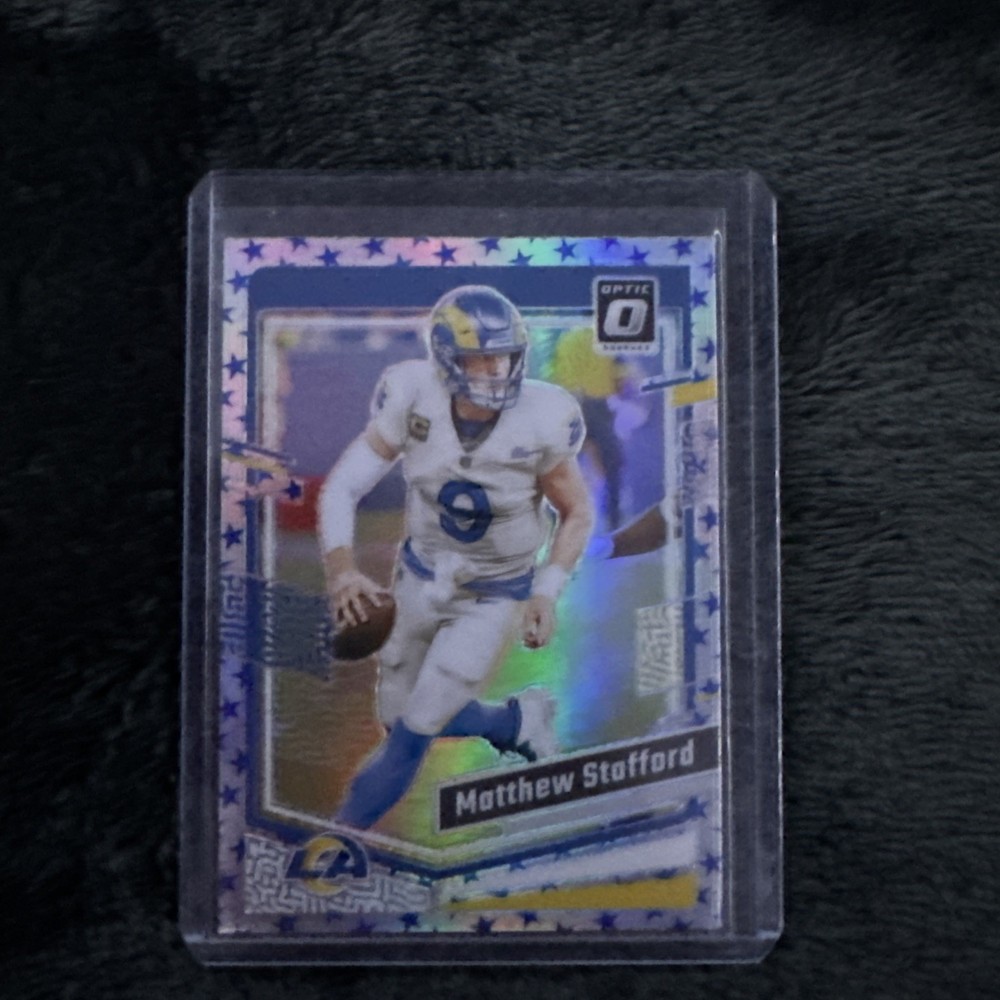 2023 Panini Donruss Optic - Matthew Stafford #113 Stars Prizm