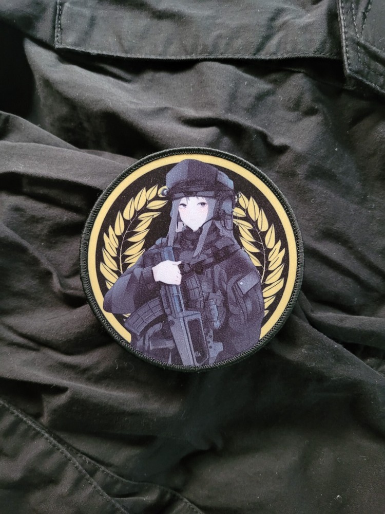 PLA China Army Navy Marine Girl morale anime waifu cosplay airsoft Chinese Patch