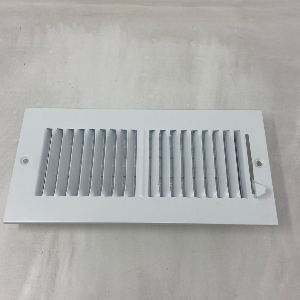 Hart & Cooley 661 10x5 White Sidewall/Ceiling Register 010818