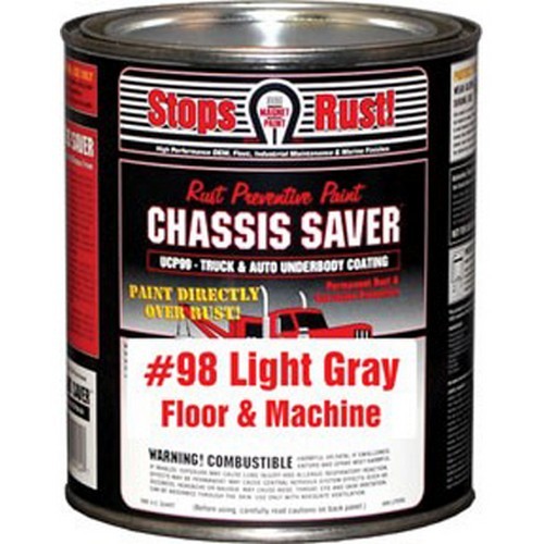 Magnet Paint UCP98-04 Chassis Saver Paint Gray, 1 Quart Can