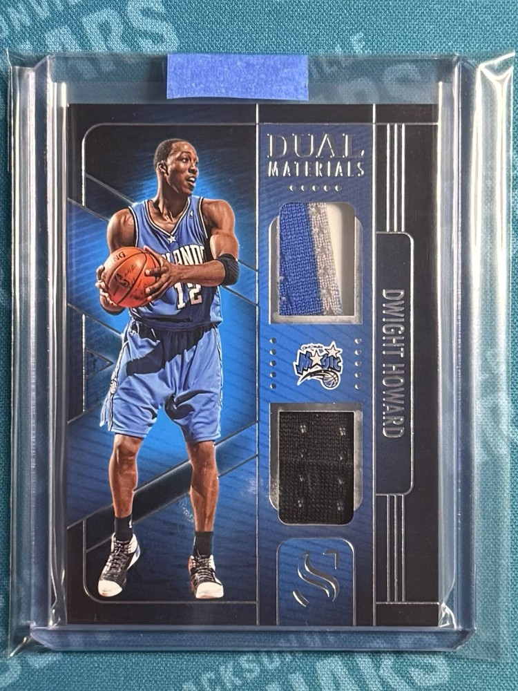 2024-25 Panini Silhouette - Dual Materials Dwight Howard #DMA-HOW (MEM)