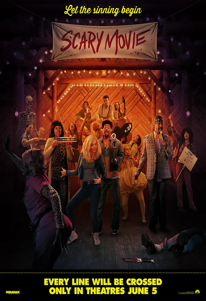 Scary Movie 6 Movie Poster Multiple Size Scary Movie 6 Sinners Parody Wall Art