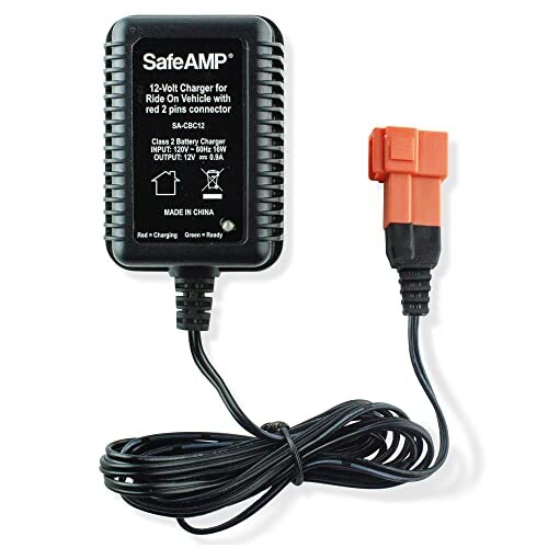 12-Volt Charger for Ride On Vehicle with red 2 pins Connector