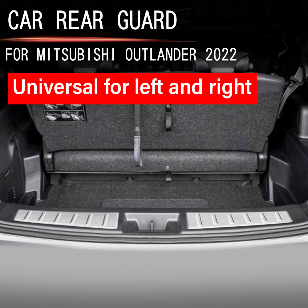 Inner Rear Bumper Protector Plate For Mitsubishi Outlander 2022 Car Accessories