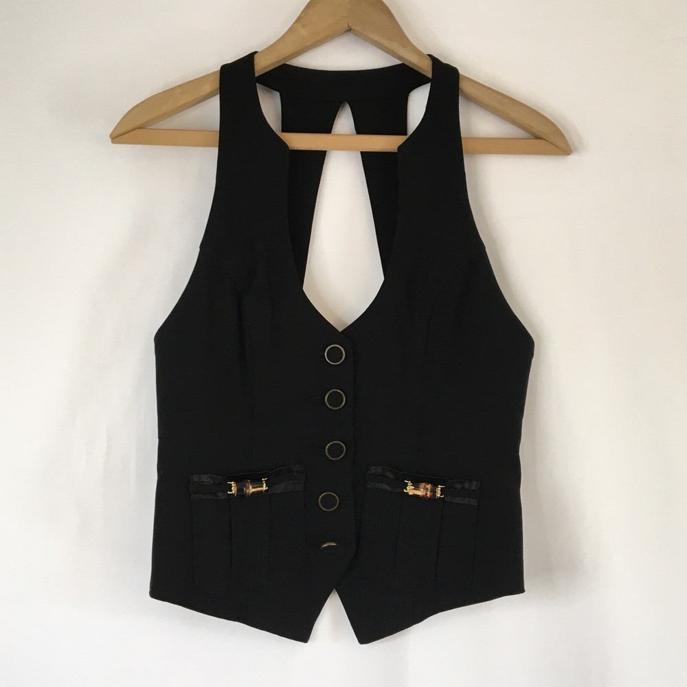 MICHEL U.S.A. Womens Dress Vest Size S