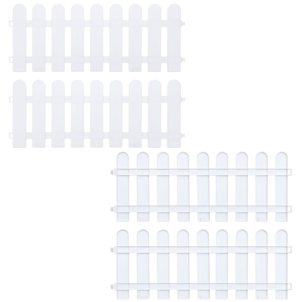 4 Pcs Decorative Fence Outdoor Garden Plant Matching Baby