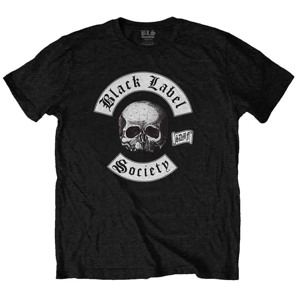 Black Label Society Skull Logo T Shirt